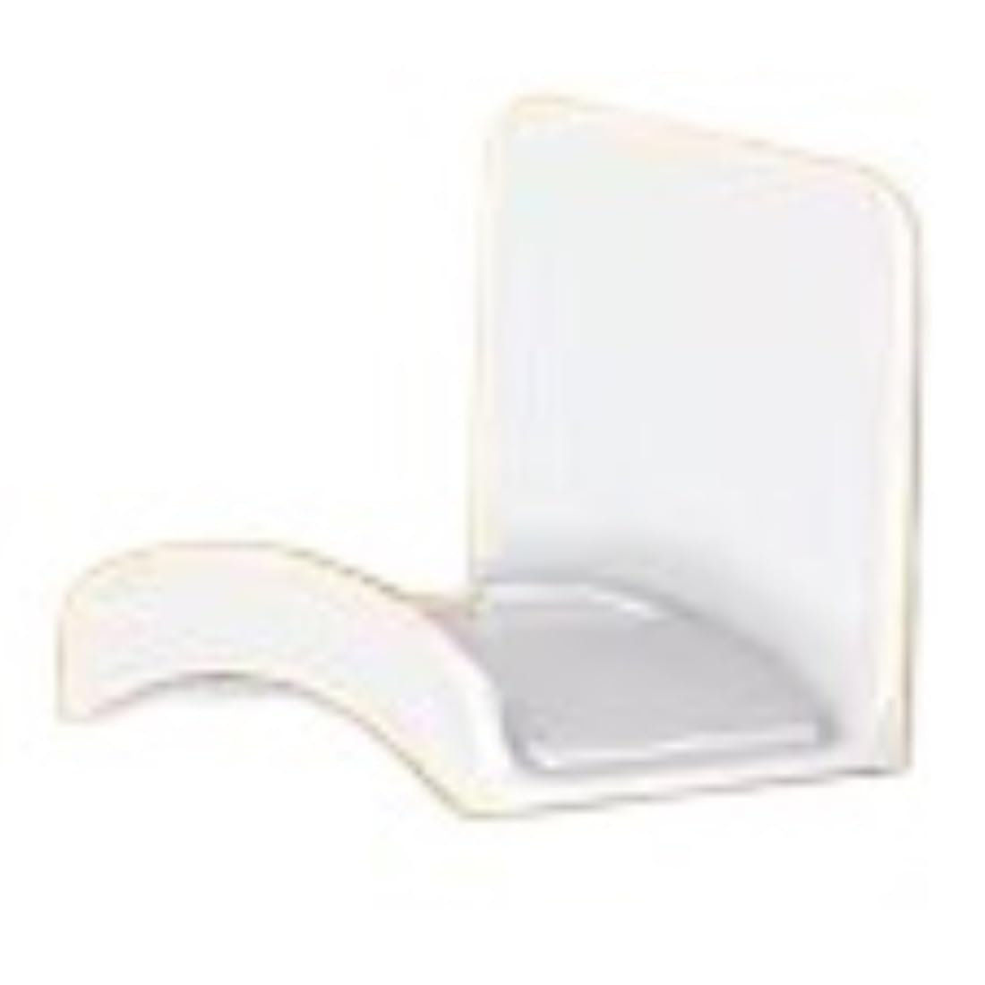Gancio for cuffie sotto la scrivania Supporto adesivo for da gioco il tavolo(White)