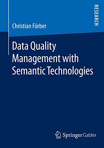 Buy Data Quality Management with Semantic Technologies — BookShops.in