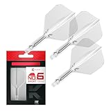 Photo Gallery target darts k flex alette e aste per freccette integrate, no.6 transparente (corto) | confezione da 3 k-flex - no.6, kflex aletta e asta per freccette stampate in un unico pezzo Photo Gallery target darts k flex alette e aste per freccette integrate, no.6 transparente (corto) | confezione da 3 k-flex - no.6, kflex aletta e asta per freccette stampate in un unico pezzo