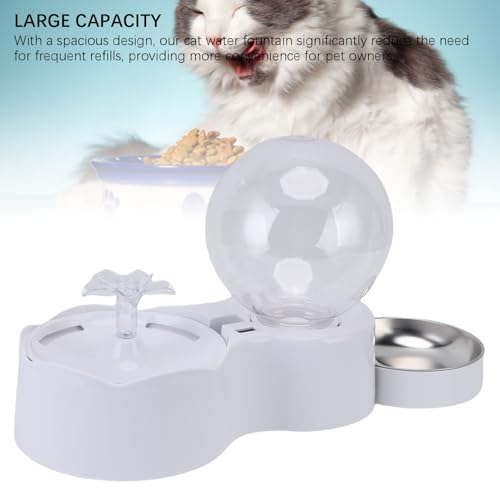 Fuente de agua y comedero inteligente para gatos y perros miniatura 6