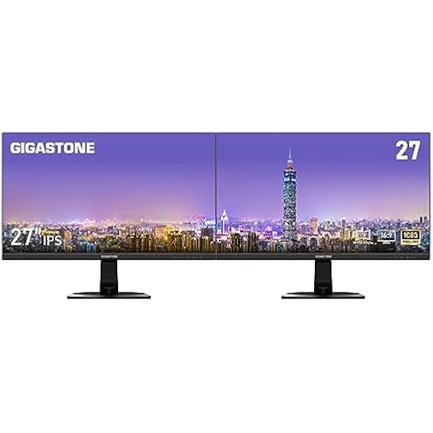 Gigastone 27-Inch IPS LED Monitor 2-Pack Cover