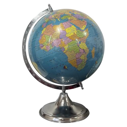 Image of Educational World Globe for students and Teachers (Malyalam 12 inch, 12 Inch Dia)