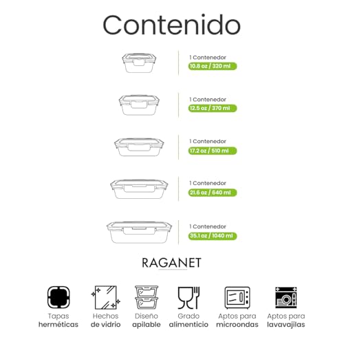 Lista de Contenedor hermetico los 5 mejores. 29 Imagen adicional