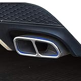 2. Hecho de materiales seleccionados de acero inoxidable, procesamiento de pulido repetido, brillante como un espejo, destacando la noble calidad, protege eficazmente la garganta original del automóvil.