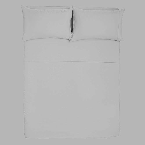 Vista 22 de Juego de sábanas de microfibra para caravana, 70 x 80 pulgadas, tamaño Camper King, color azul claro sólido, sábanas para campistas, caravanas