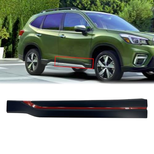 Lower Door Trim - 2025 Subaru Forester 5 SONTIAN 91112SJ360 Front Right Door Lower Molding Door Garnish w/red Trim for Subaru Forester 2019 2020-2023 Replaces 91112-SJ360
