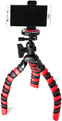 TronicXL Tripod 1S Trépied flexible pour smartphone compatible avec Yota Wiko Trekstor Viewsonic Toshiba Telme Telekom Tecmobile ID2Me Lenovo Handie