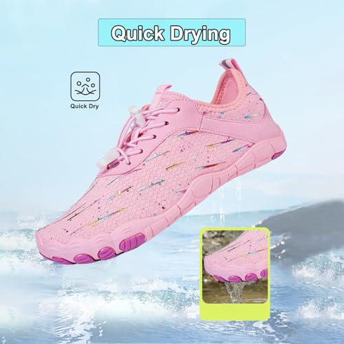 Image of Hike Barefoot Shoes Women Men Pro Water Footwear Wide Toe Box Non-Slip Unisex Athletic Outdoor Running Shoes