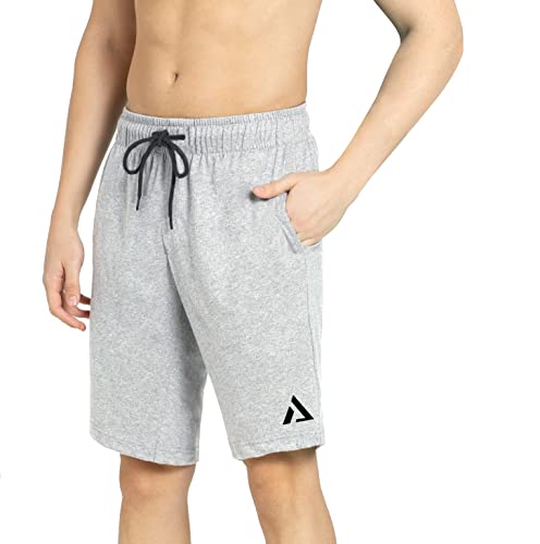 Image of KART BLACK Plus Sizes Men's Cotton Knee length Shorts(M,L,XL,XXL,3XL,4XL,5XL shorts) | Casual and Night Wear Mens Shorts