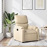 Rilassati per ogni occasione: prova il puro relax dopo una lunga giornata in questa comoda poltrona imbottita. Il suo design accattivante e l'imbottitura in tessuto color crema si adattano armoniosamente a qualsiasi ambiente abitativo e invitano a soffermarsi e rilassarsi.