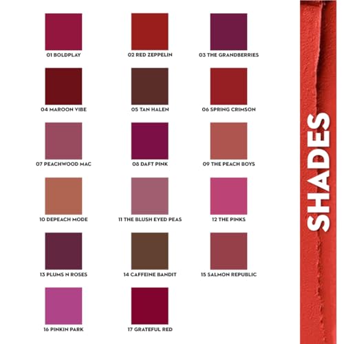 SUGAR Cosmetics Matte Attack Lipstick for Women | Transferproof & Smudgeproof | Lasts upto 12hrs | Enriched With Jojoba Oil | 2gm - Tan Halen - Image 6