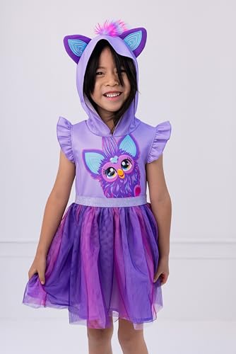 Vestido disfraz Furby Girls Scuba Tutu con Capucha miniatura 2