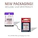 SINGER 04708 Assorted Universal Microtex Sewing Machine Needles, Sizes 60/8, 70/09, 80/11, 5-Count