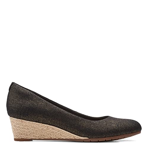 Clarks Womens Mallory Luna Closed Wedge Platform2