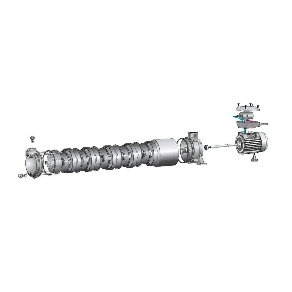 Pompe 3 turbine 900W Surface