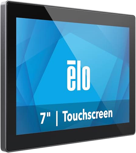 Image of Elo 0704LS 7 inch Touchscreen Monitor | TouchPro PCAP 10 Touch, 1280 x 800, Dark Gray
