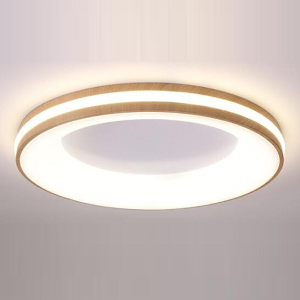 Plafonnier LED à encastrer rond luminaire moderne salon et cuisine
