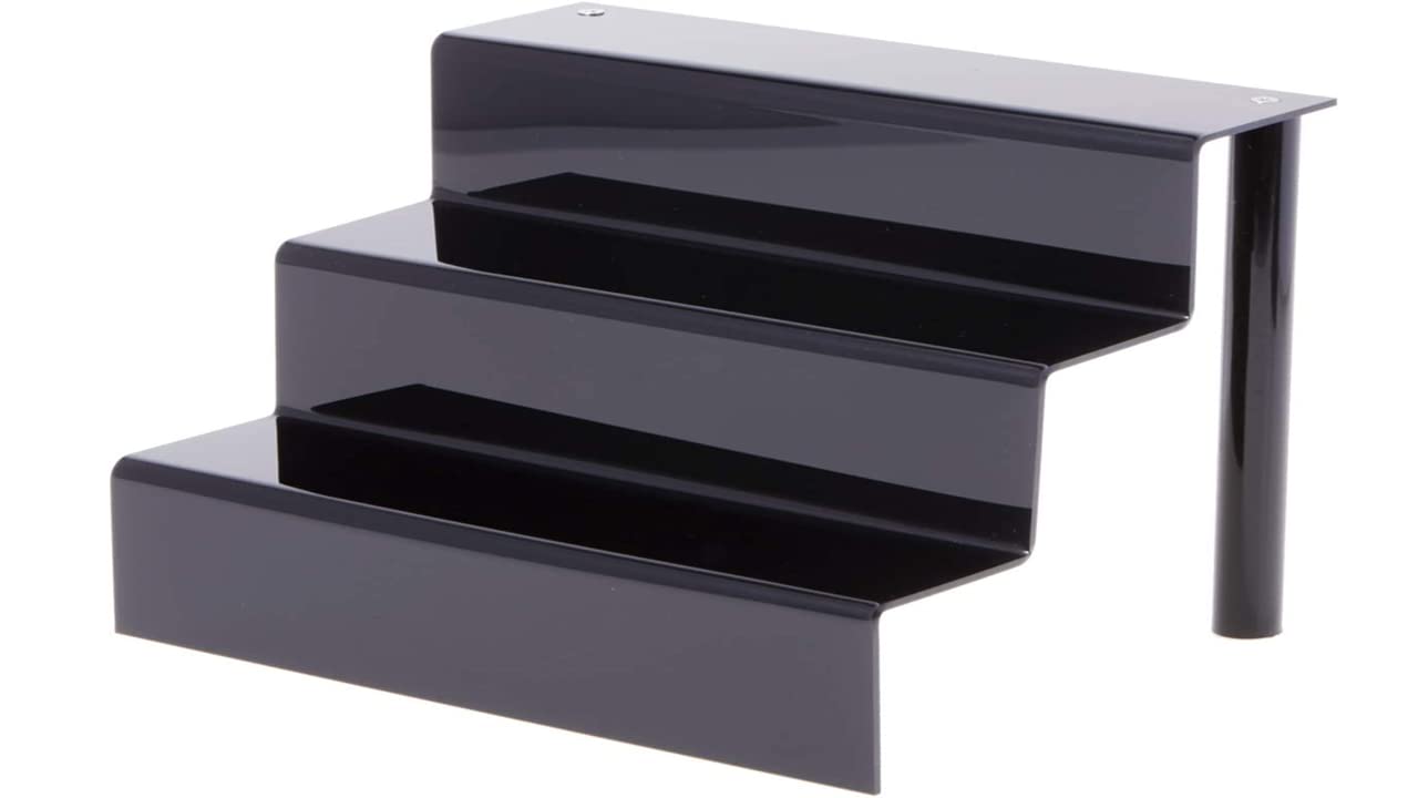 Porpoise Acrylic Riser Stand - 3 Tier Display Shelf -1