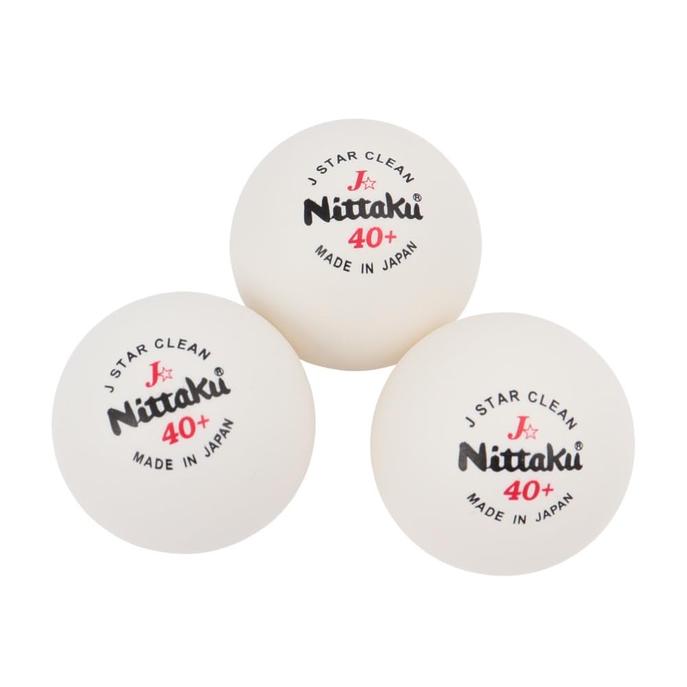 Amazon | ニッタク(Nittaku) 卓球ボール Jスター クリーン 3個入