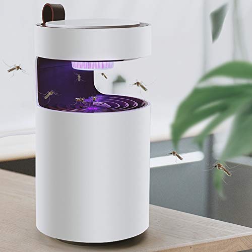 GJPAJGID Pest UV Light Inhaled Mosquito Killer Lamp USB Electric Bug Insect Killer Lights Pest Repeller (Wine Red) mouse trap repellent plug in (Color : Wine Red)