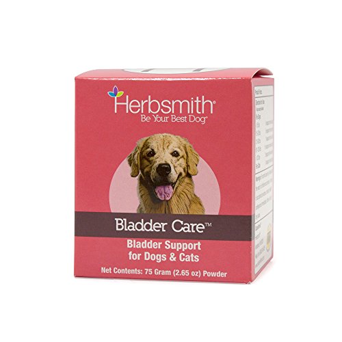 Herbsmith, Bladder Care for Cats and Dogs – Maintains Urinary Health for Dogs and Cats – Dog and Cat Kidney Support – 75g Powder