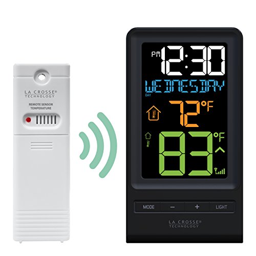 La Crosse Technology 308-1415 Wireless Thermometer, Black #TOP3