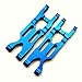Aluminum Rear Suspension Arm Mutiple Hole Design Blue for Losi 1/18 Mini-T 2.0 Mini-B LOS214003