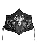 GRÖßENHINWEISE: S (Taille 75cm – 90cm) * M (Taille 93cm – 108cm) * L (Taille 101cm – 116cm). Im Zweifelsfall raten wir Euch eine Größe kleiner zu nehmen, da die Korsage großzügig ausfällt und der Schnüreffekt so besser erhalten bleibt. Bitte beachtet auch die Veränderungen Eurer Maße wenn ihr bspw wattierte Unterkleidung tragt! Längste Stelle vorne: 32 cm