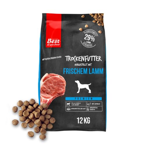 Rosewood Trockenfutter für Hunde mit Lamm, Weizenfrei, 12 kg