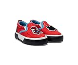 Marvel Spider Man Sneakers Spidey Slip-On Shoes for Kids and Toddlers - Size 10 Red