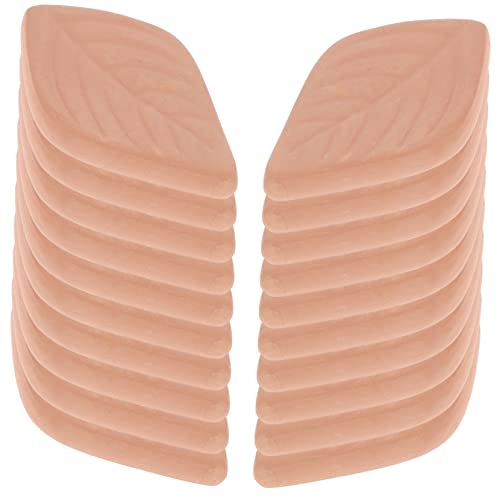 POPETPOP 20個 粘土保存シート 吸収性 食品保存用吸湿剤 吸湿乾燥剤 繰り返し使える食品用除湿機 繰り返し使える食品用吸湿剤 食品グレードの乾燥剤 ウイルスベーキング容器 テラコッタ