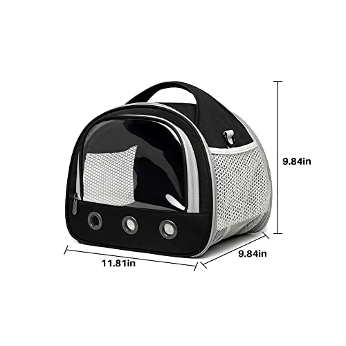 Small Pet Carrier Bag with Mat Guinea Pig Travel Carrier with Strap Portable Breathable Rabbit Carrier Outdoor Pet Bag… - Image 7