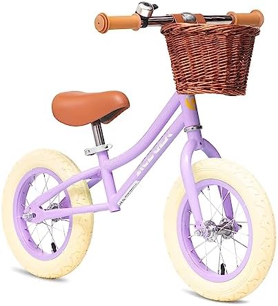 ACEGER Balance Bike for Kids with Basket, Ages 2 to 5 Years