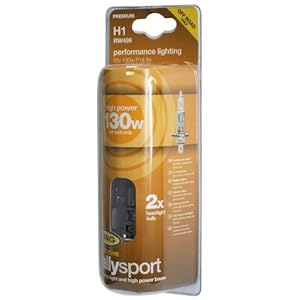 Ring Automotive RW499 Ampoule de phare halogène rallye H1 P14.5S 12 V 130 W