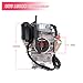 AKSLGT GY6 125cc 150cc Carburetor, GY6 24mm PD24J Carburetor for Moped ATV Go Kart Scooter 125cc 150cc 4-Stroke 152QMJ 157QMI Engine Kazuma Taotao Roketa SunL Baja Eagle Chinese Go Kart