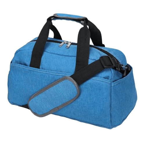 Sac à bandoulière réglable bleu pour le fitness et le sport