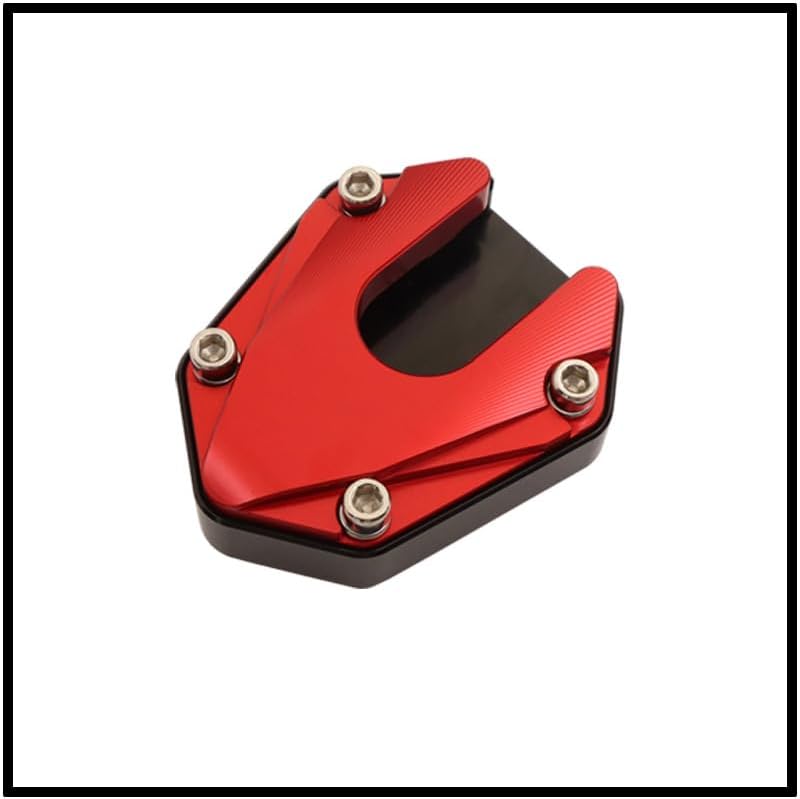 Motorcycle Kickstand Extender Pad for Benelli Tornado 552R, Durable Side Stand Extension Plate, Heavy Duty Kickstand Brace, Enhances Motorcycle Stand Stability,B