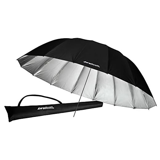 Westcott 7-Feet Parabolic Umbrella for Photography