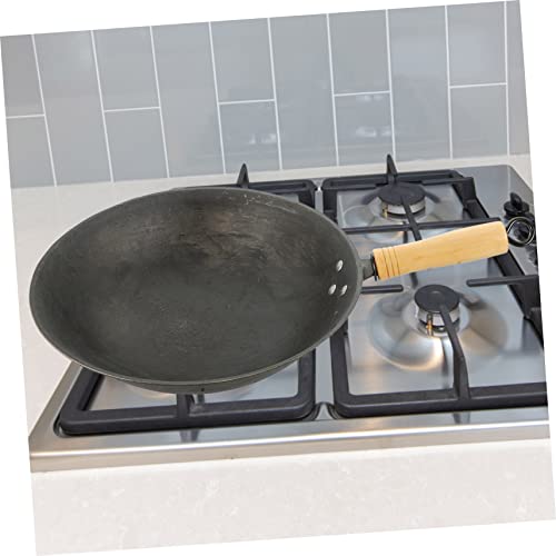 Wok para cocina estilo chino con mango ergonómico miniatura 7