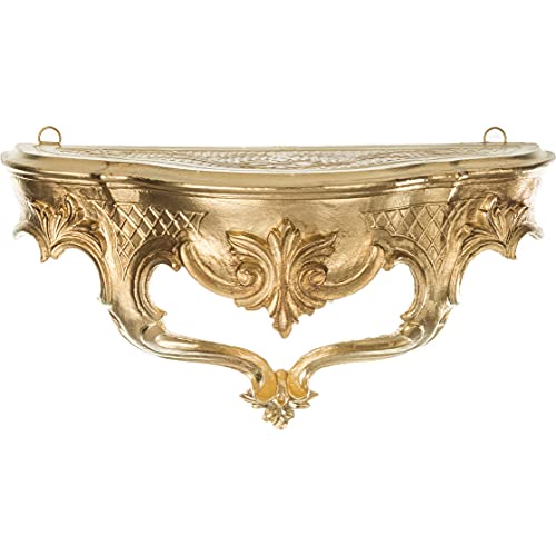 Artissimo Console murale baroque 30 x 16 or