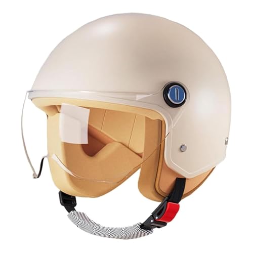 Pink Fashion Motorcycle 3/4 Open Face Helmet with Visor, DOT