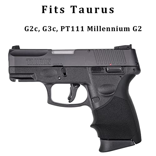 Zoekim Gun Grip, Rubber Grips Glove Sleeve, Slip-On Grip For Taurus G2C, G3C, Pt111 Millennium G2 #TOP1