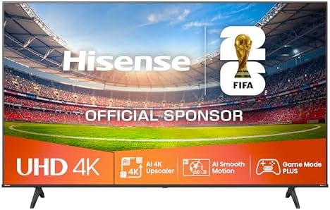 Hisense 43E6NT 108cm (43 Zoll) Fernseher, 4K UHD Smart TV, Precis...