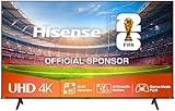 Hisense 43E6NT 108cm (43 Zoll) Fernseher, 4K UHD Smart TV, Precision Colour, HDR, Dolby Vision, 60Hz, Triple Tuner DVB-C/S/S2/T/T2, WiFi, HDMI 2.1, Bluetooth, Alexa Built-in, Schwarz, [2024]