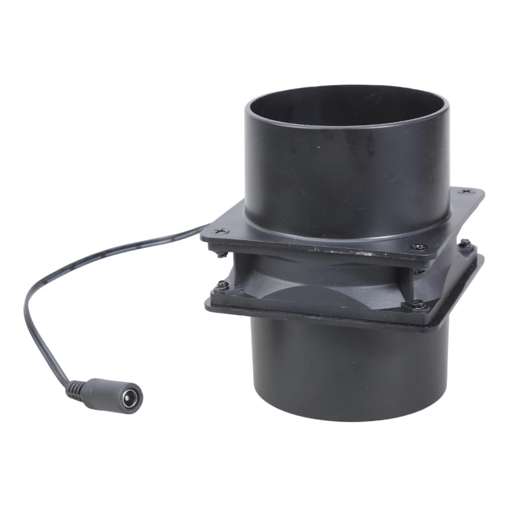 Ventilador de escape silencioso de 8 cm, extractor de conductos de aire, ventilador de ventilación para el hogar