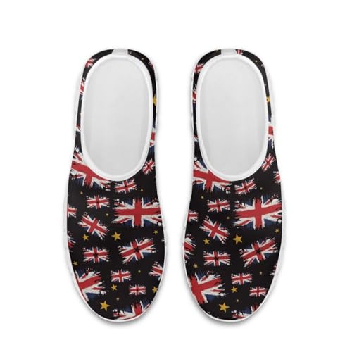 Howilath Flag Print Mens Slip on Shoes Casual Running Sneakers Anti-Skid Loafers with EVA Sole4