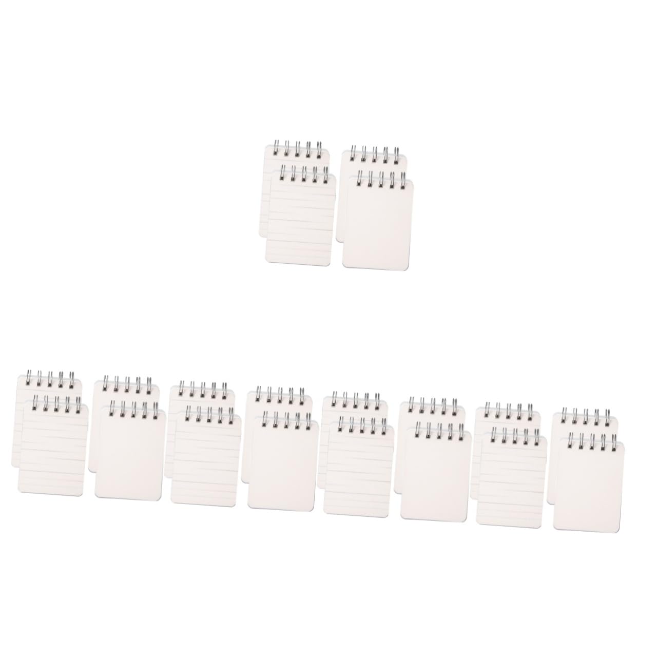 Uonlytech 5 Set Quaderni Mini Spirale Compatti Taccuini Portatili Per Ufficio Note Per Scolastici E Professionali 4 Pezzi*5
