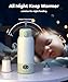 Lxlu Portable Bottle Warmer 17oz Large Capacity Bottle Warmer for Travel, Fast Heating for Breast Milk Formula and Milk, Suitable for Baby Outdoor Airplane and Car Green5
