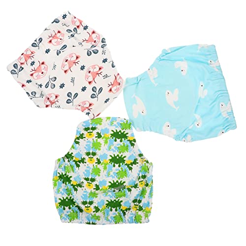Healvian Pava de Tela 3Pcs Bolsa Seca Húmeda Diplo Reutilizable Pantalones de Pañales para Bebés Piscina de La Playa Pañera de Gimnasio de Natación para Trajes de Baño Ropa Húmeda