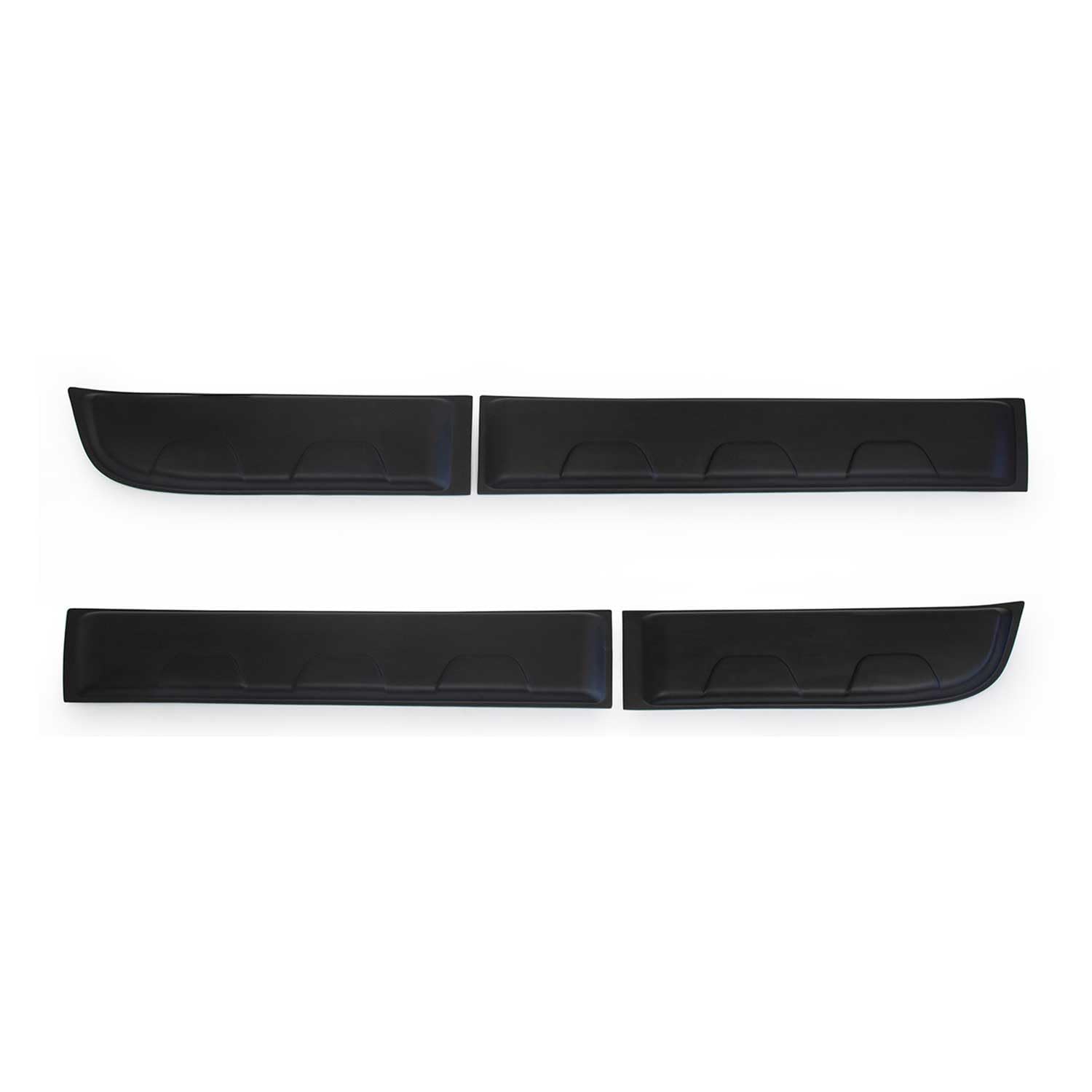 OMAC Türschutzleisten Seitenschutz 4X Compatible con Dacia Duster 2010-2018 ABS Negro 4tlg